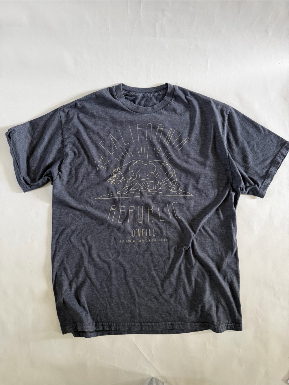 O'Neill California Republic Graphic Tee - Charcoal Gray